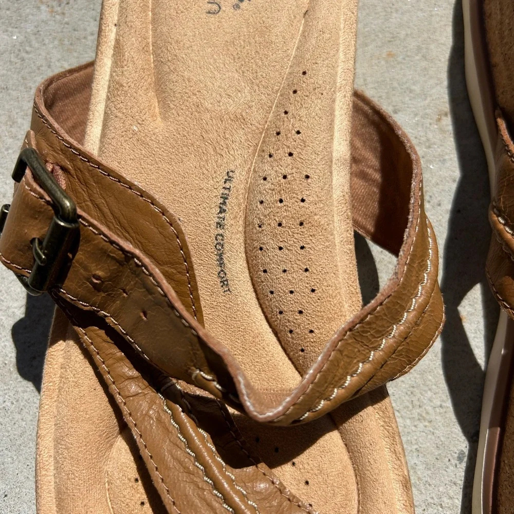 Clarks Women's Collection Brynn Madi Sand Interest Sandals Size - Picture 5 of 6